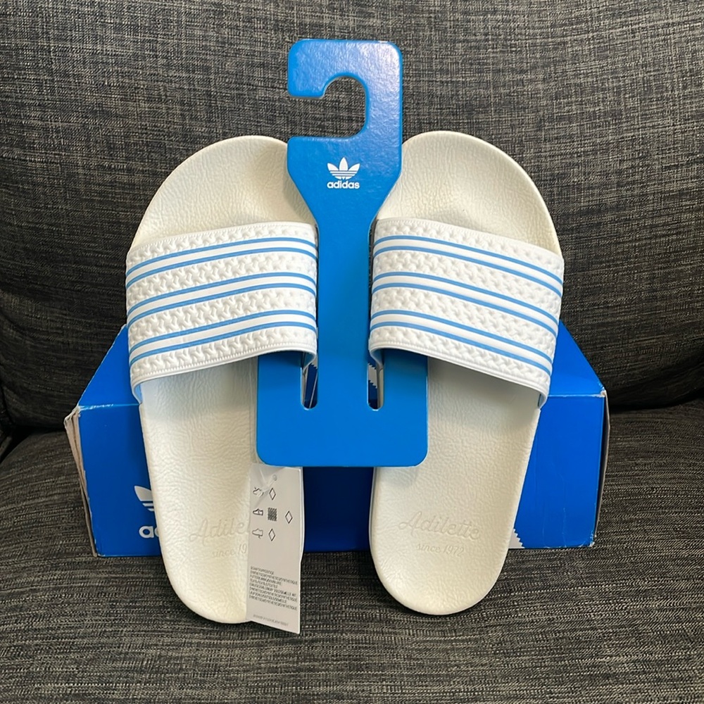 Adidas Adilette Slides Men’s , Blue